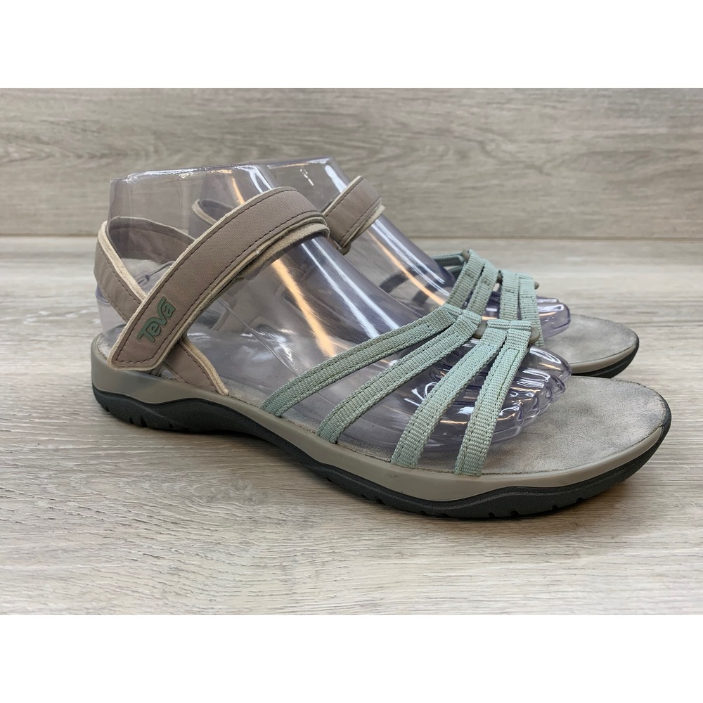 Teva Kayenta Women's Sandals 8 Blue Gray Multi Strap Hiking Trail Shoes